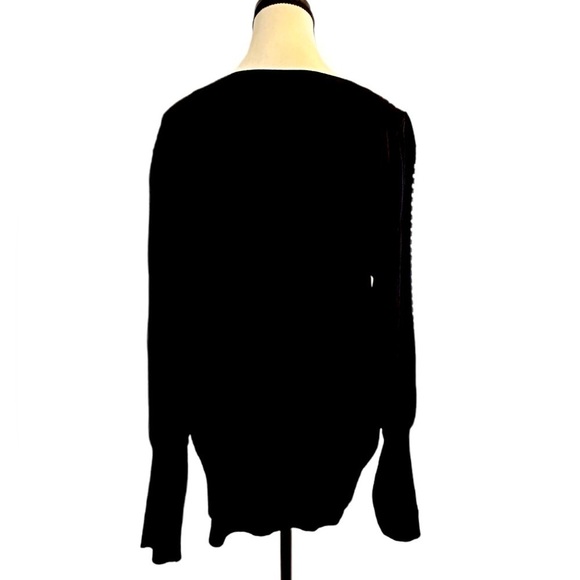 Women’s Alfani Long Sleeve Sweater in Black - Size L - NWT - Picture 5 of 8